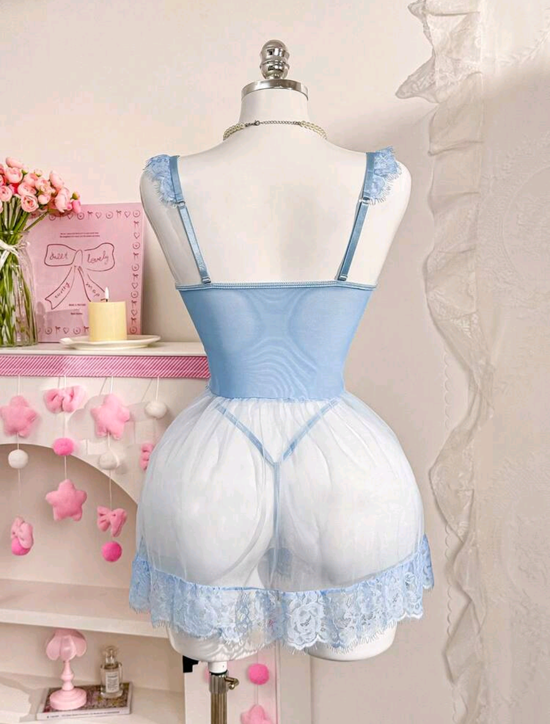 Lencería| Babydoll Azúl 🩵✨