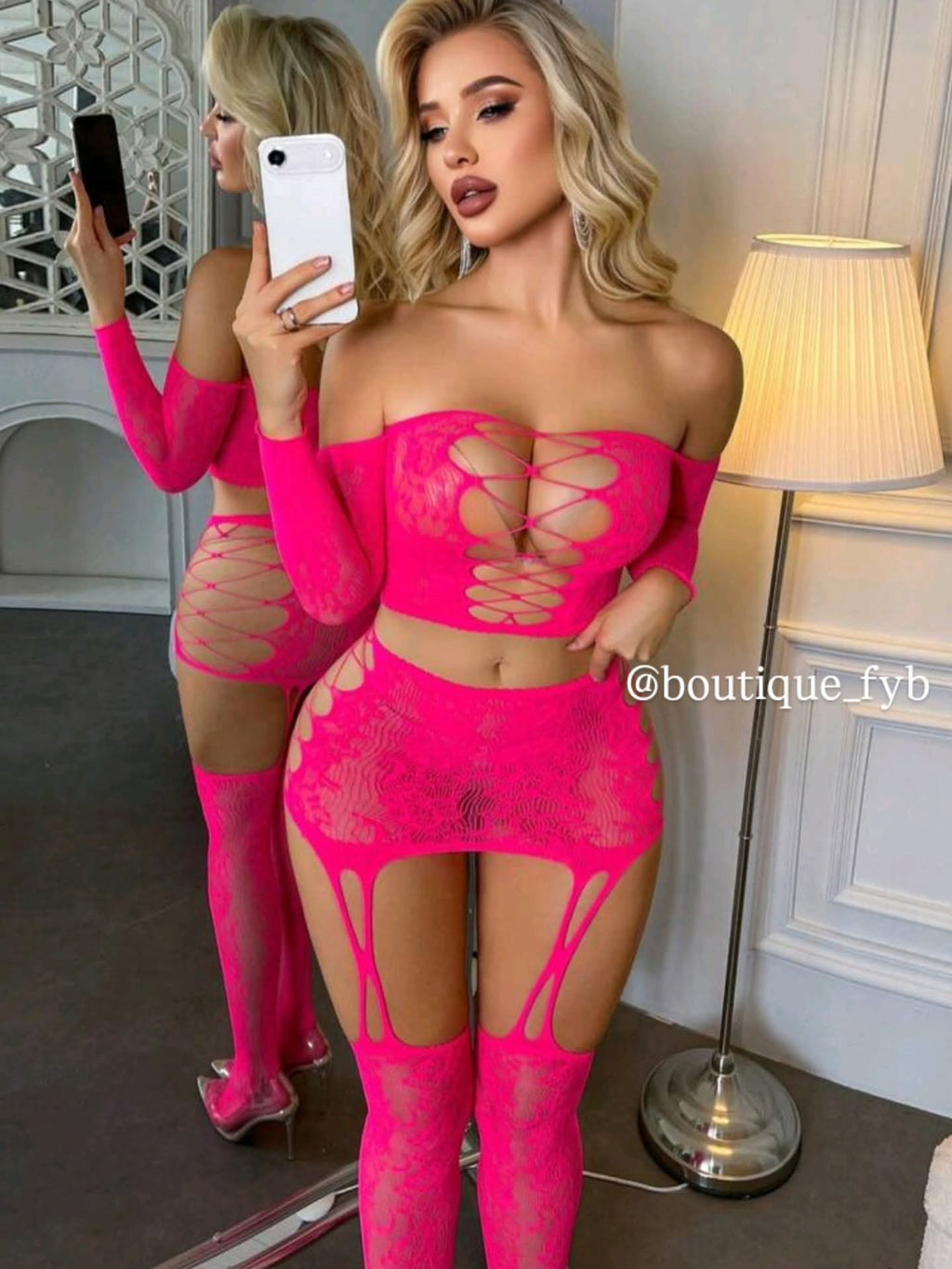 💗 Lencería | Conjunto de red💗