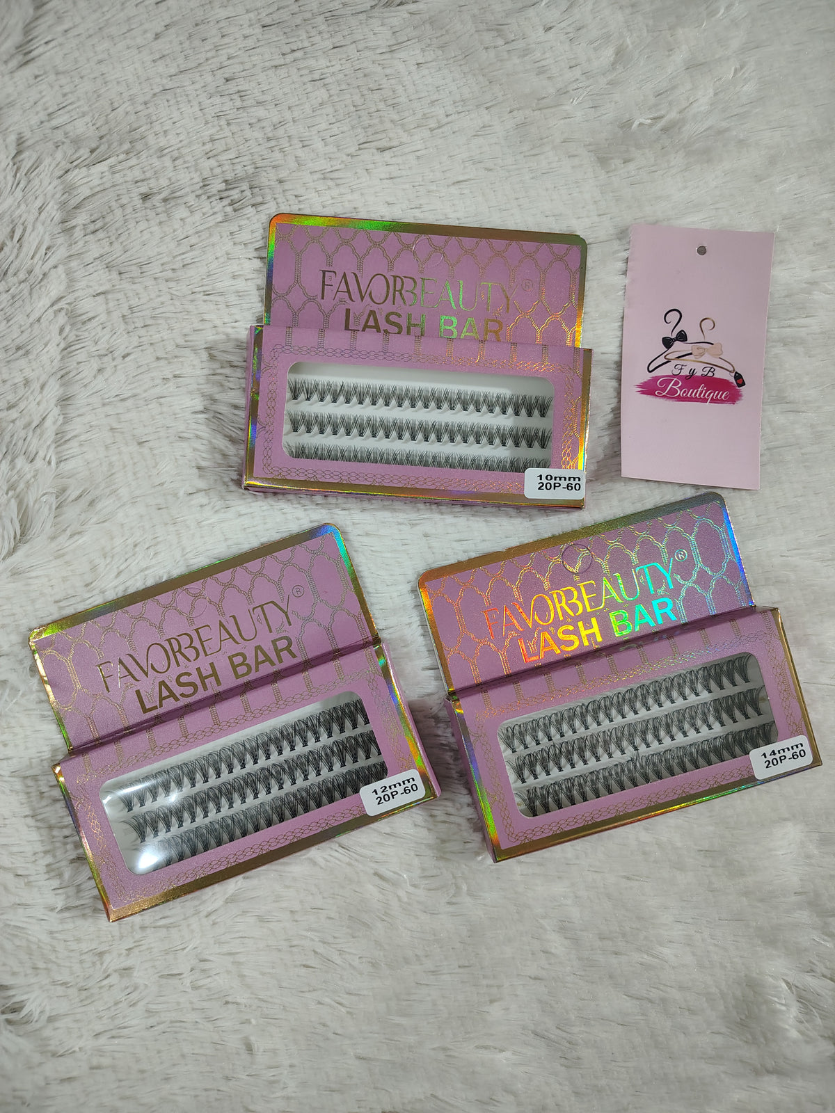 Kit de 60 Pestañas en racimo 🌸✨