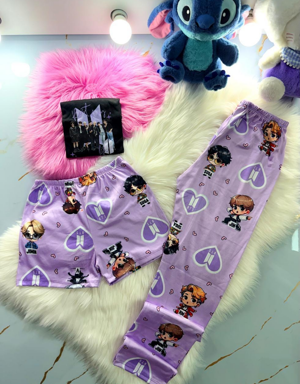 Pijama 3 piezas Unitalla✨