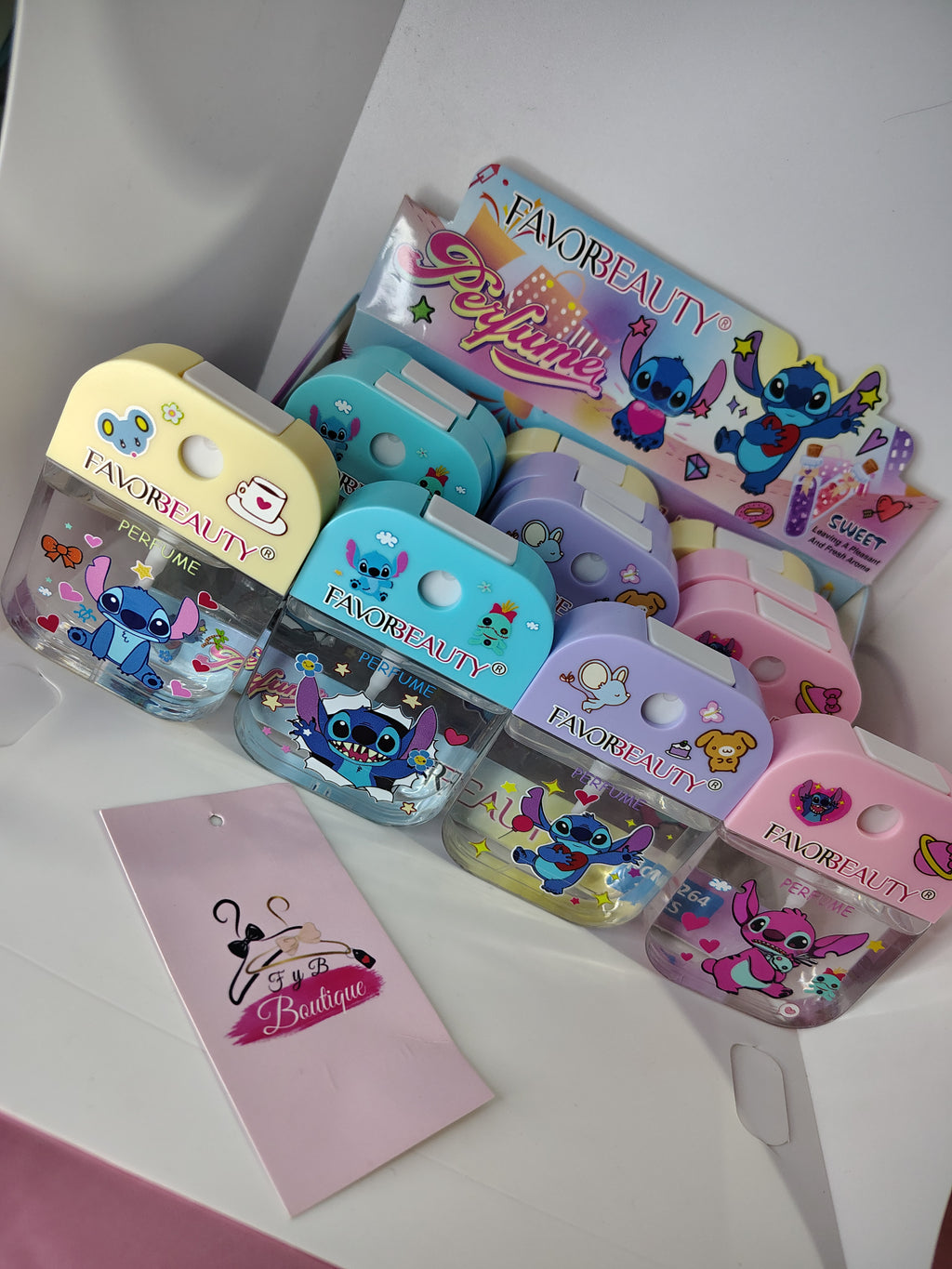 Perfume de bolsillo Stitch 💙✨