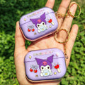 ✨💜2 en 1 Rubor + Labial en forma de audífonos Kuromi💜✨