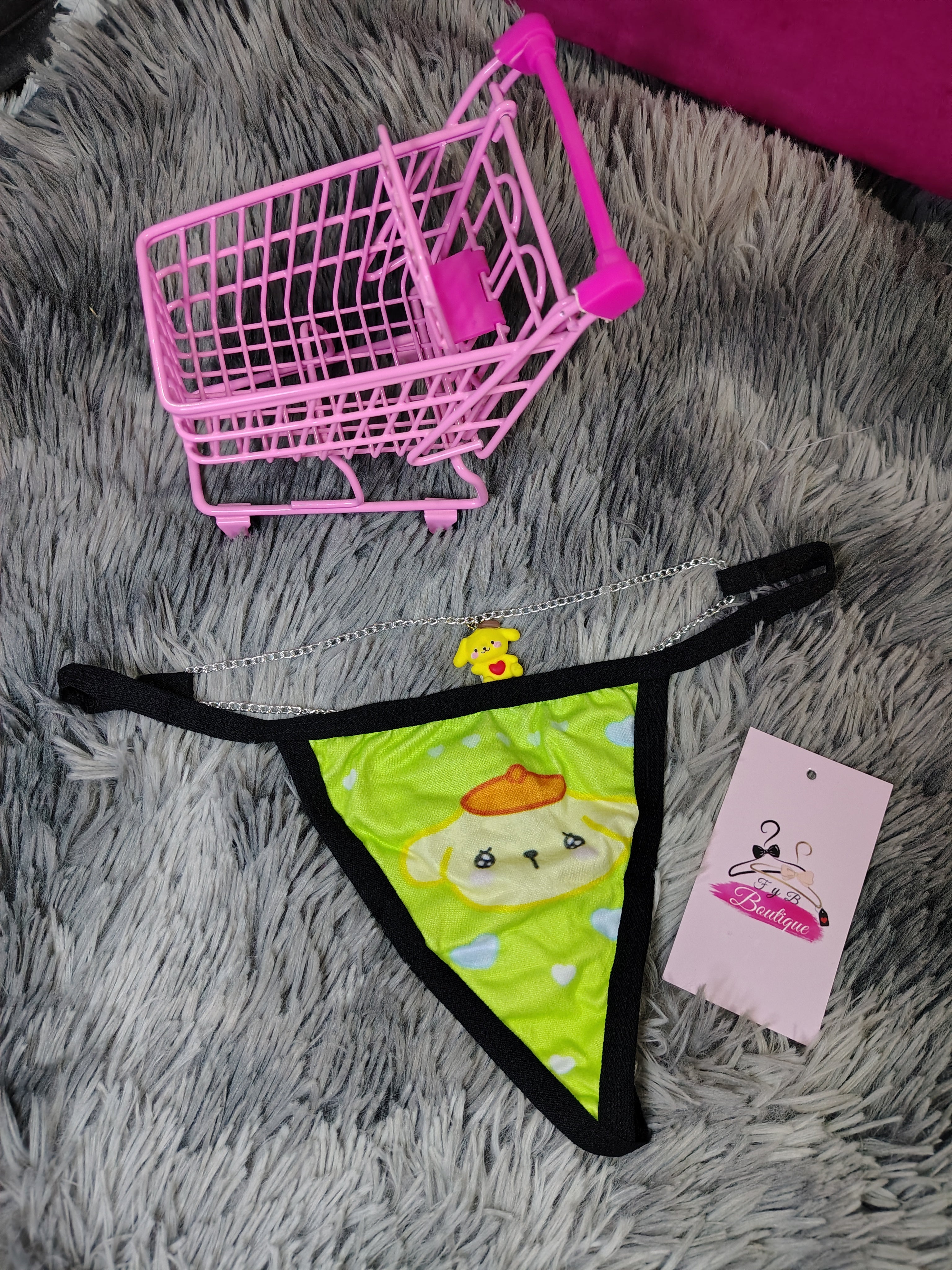 💕🍒Tanga cadenita con dije🍒💕