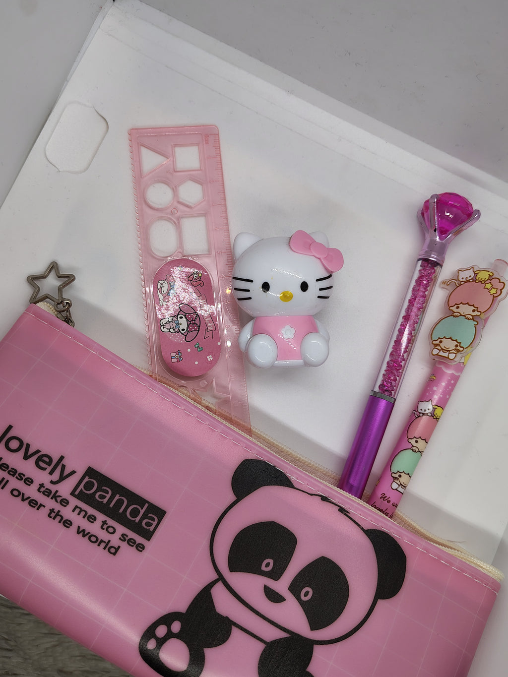 Lapicera de plástico pandita 🐼✨
