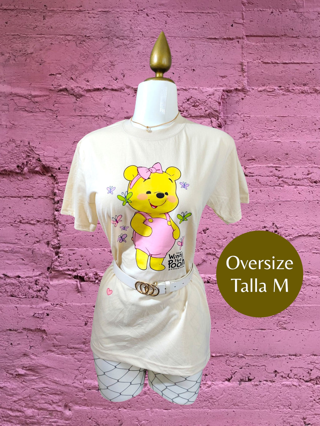 Playera Oversize Talla Mediana