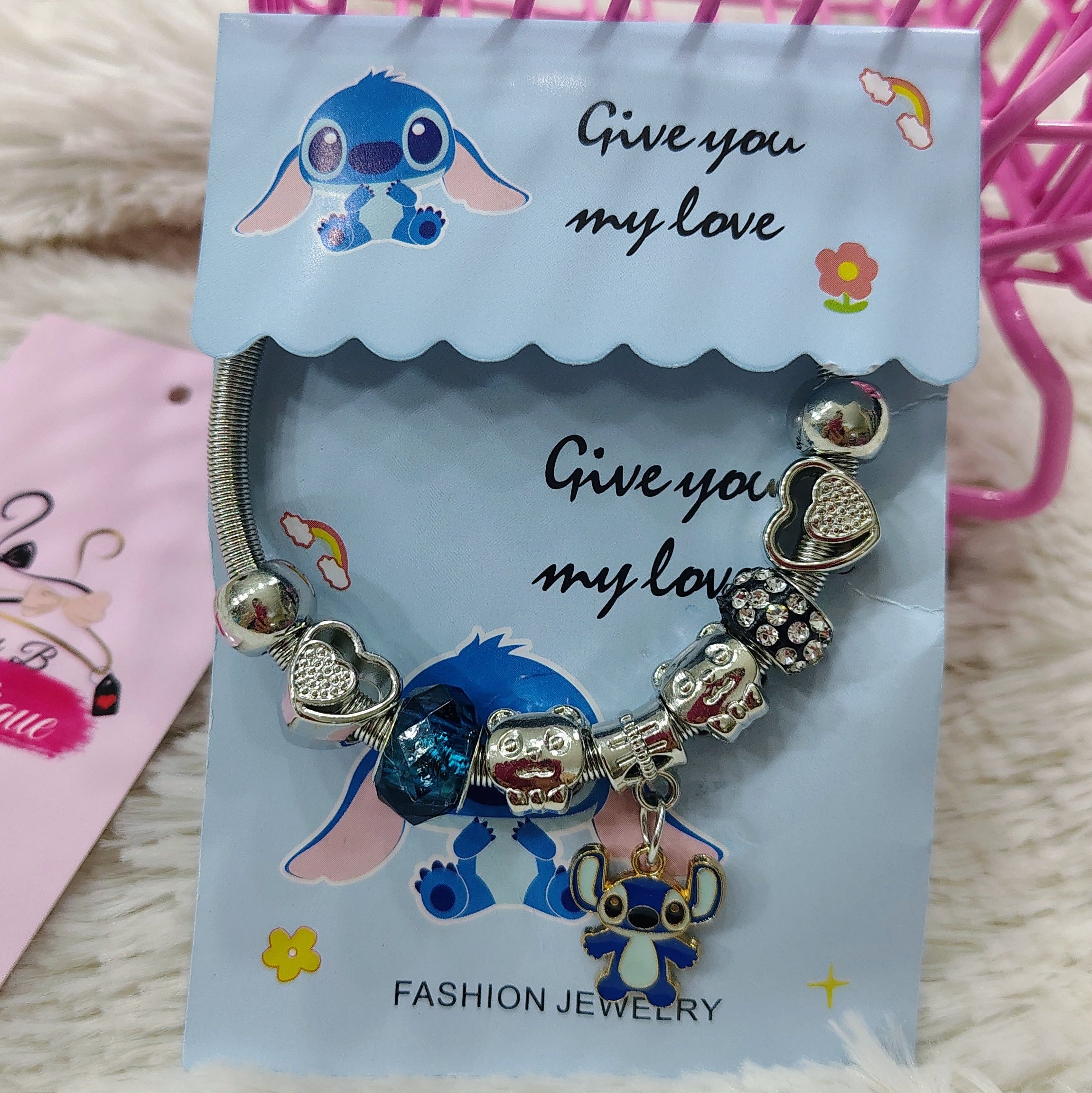 💙✨ Pulsera Charms Stitch 💙✨