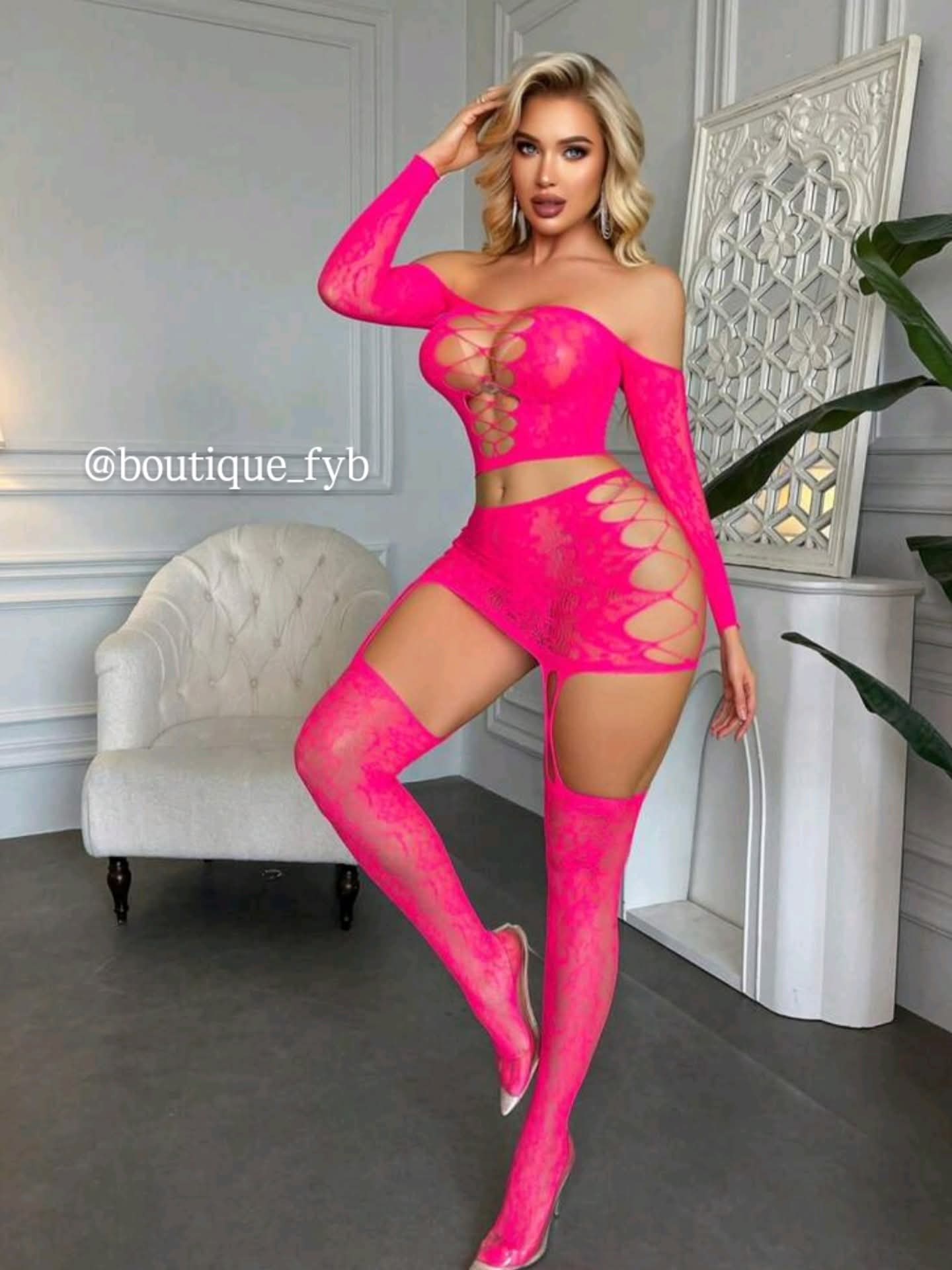 💗 Lencería | Conjunto de red💗