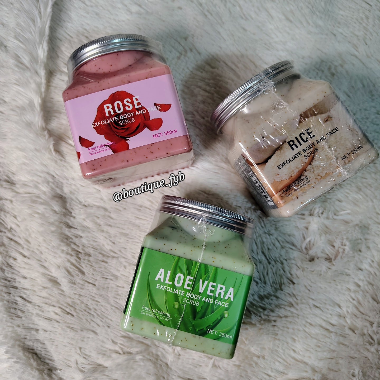 Exfoliante facial y corporal 350ml.