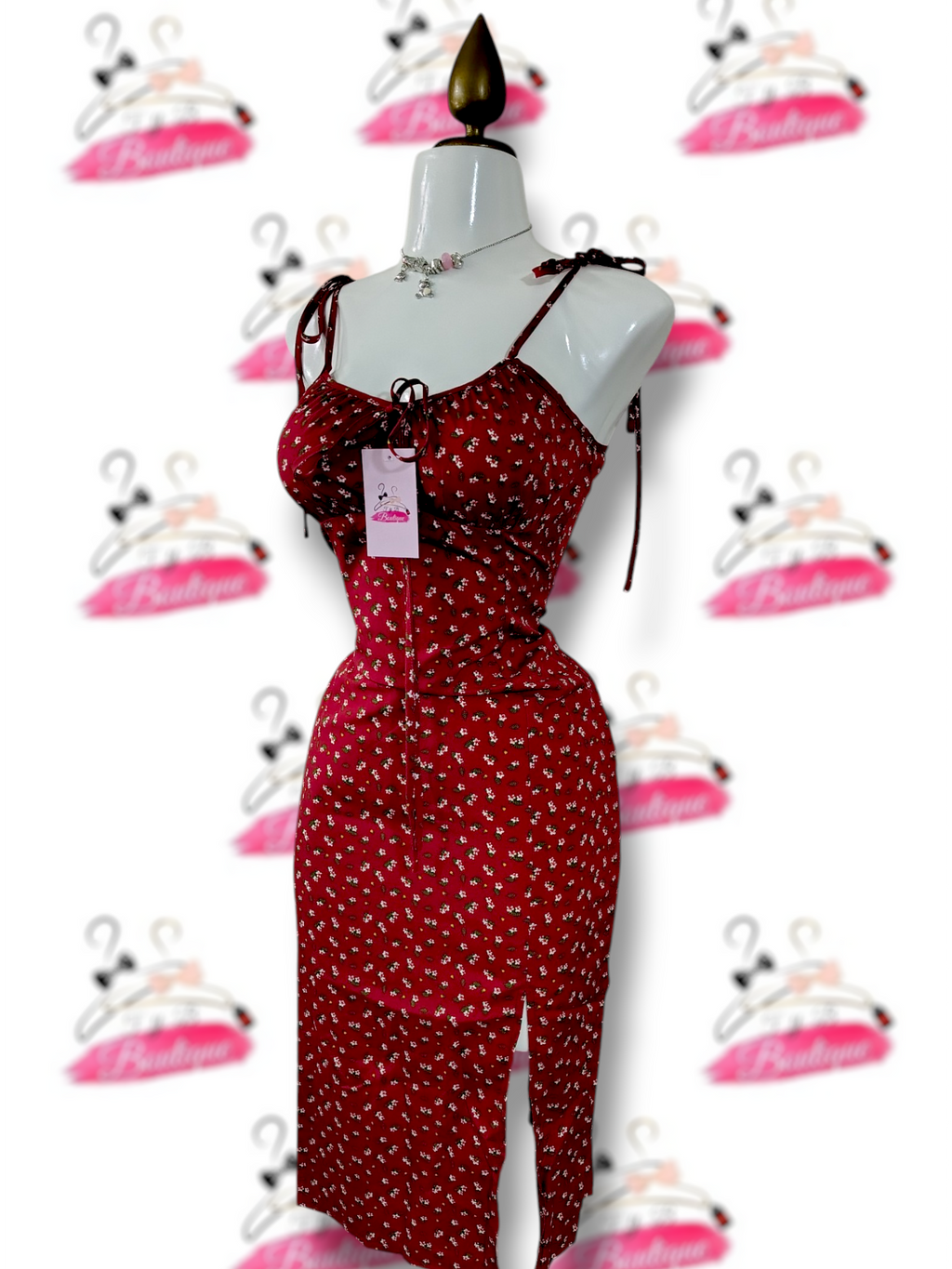 🌸Vestido floral de tirantes ajustables🌸