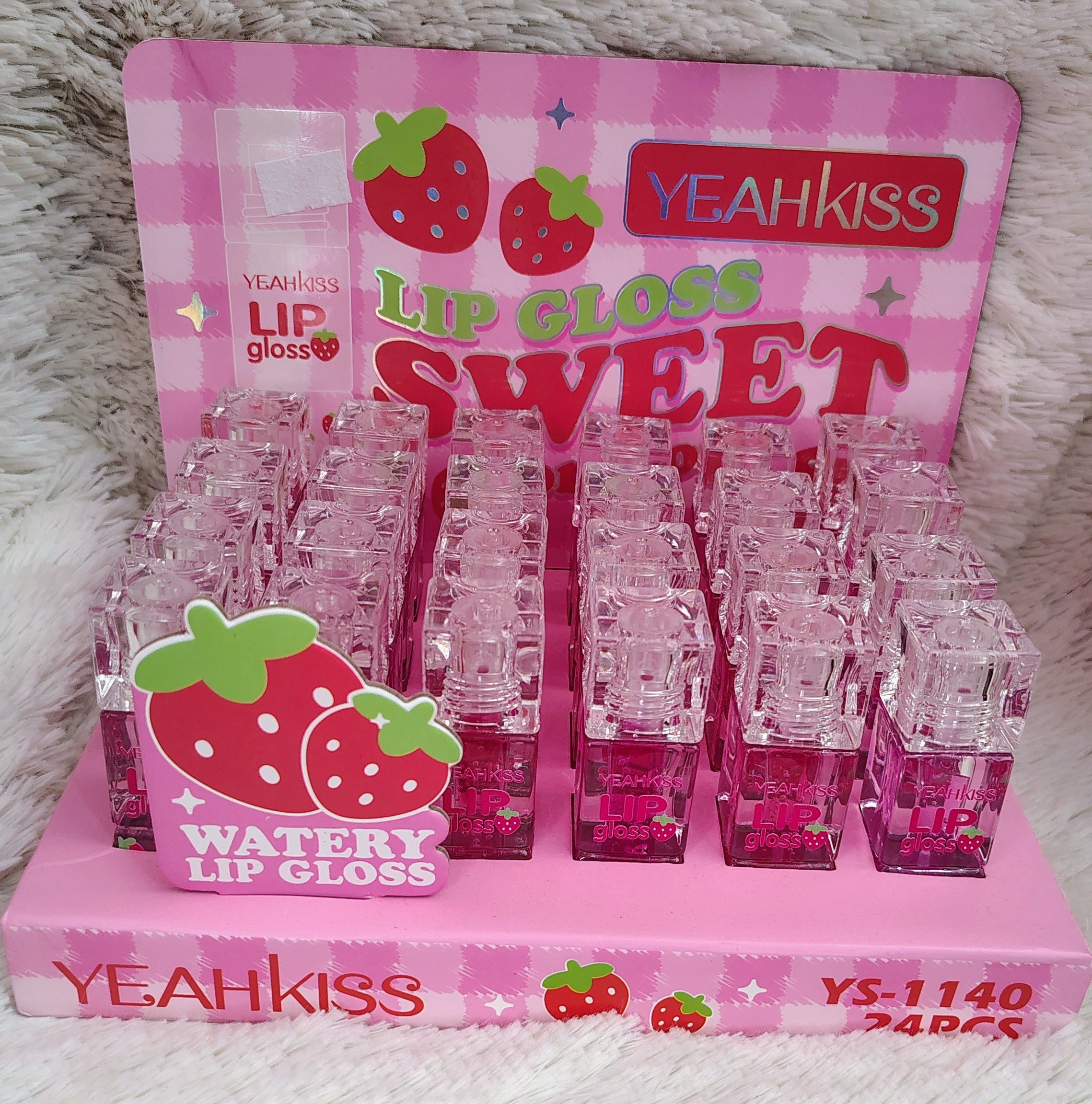 Lip Gloss fresita con color🍓🍓🩷