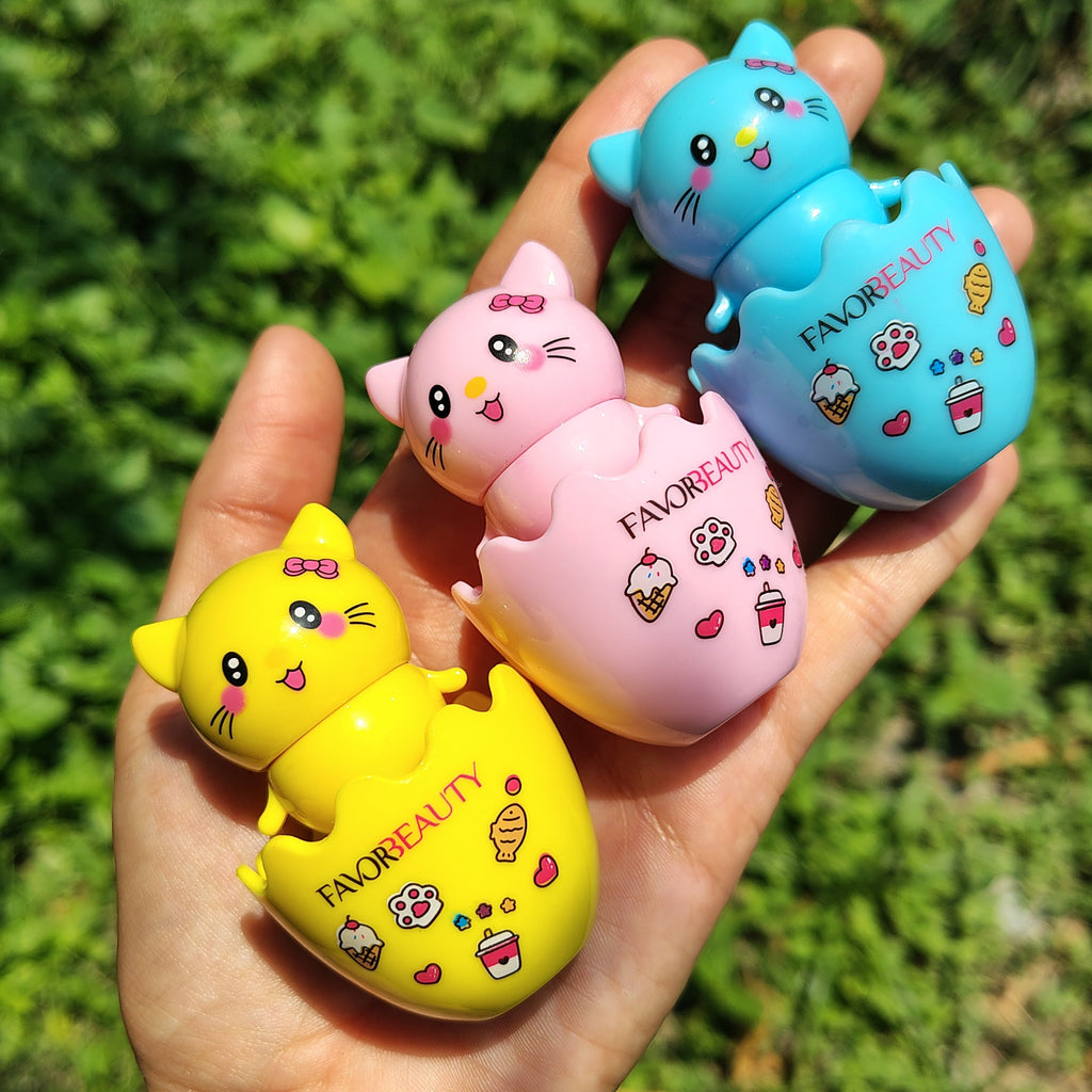 💕✨2 en 1 Lip Gloss + Rubor de gatito💕🐾