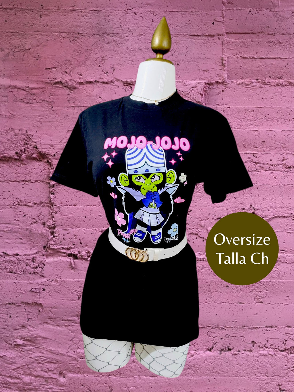 Playera Oversize talla Chica