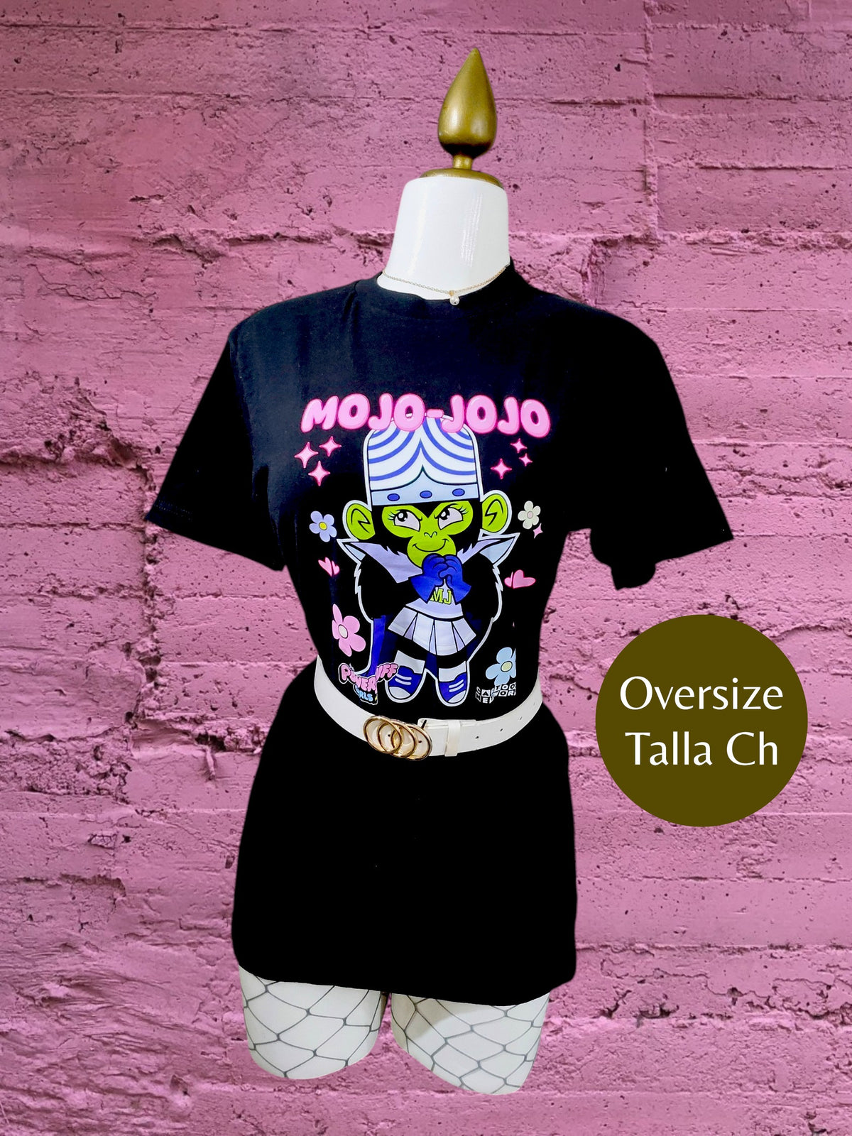 Playera Oversize talla Chica