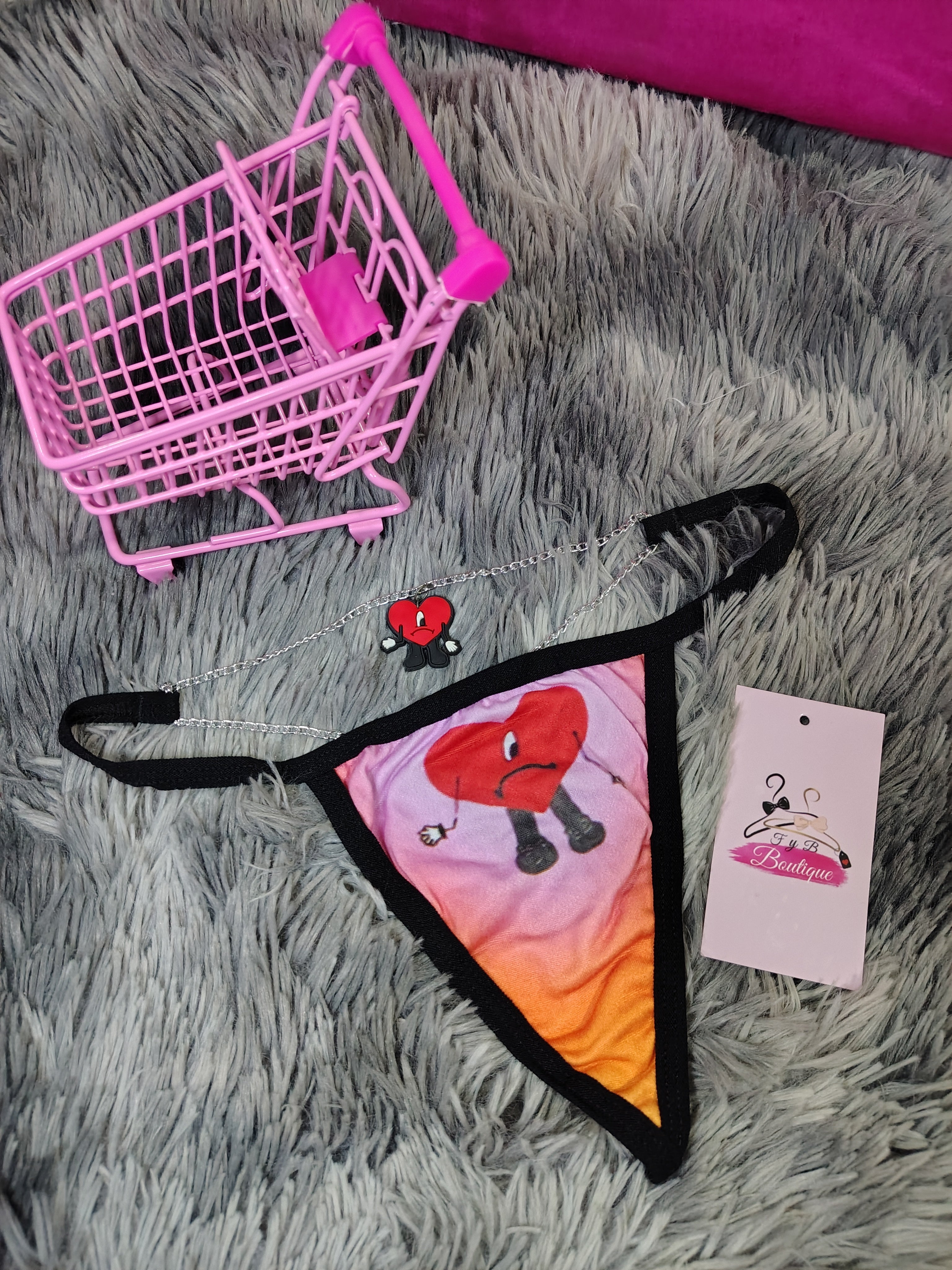 💕🍒Tanga cadenita con dije🍒💕