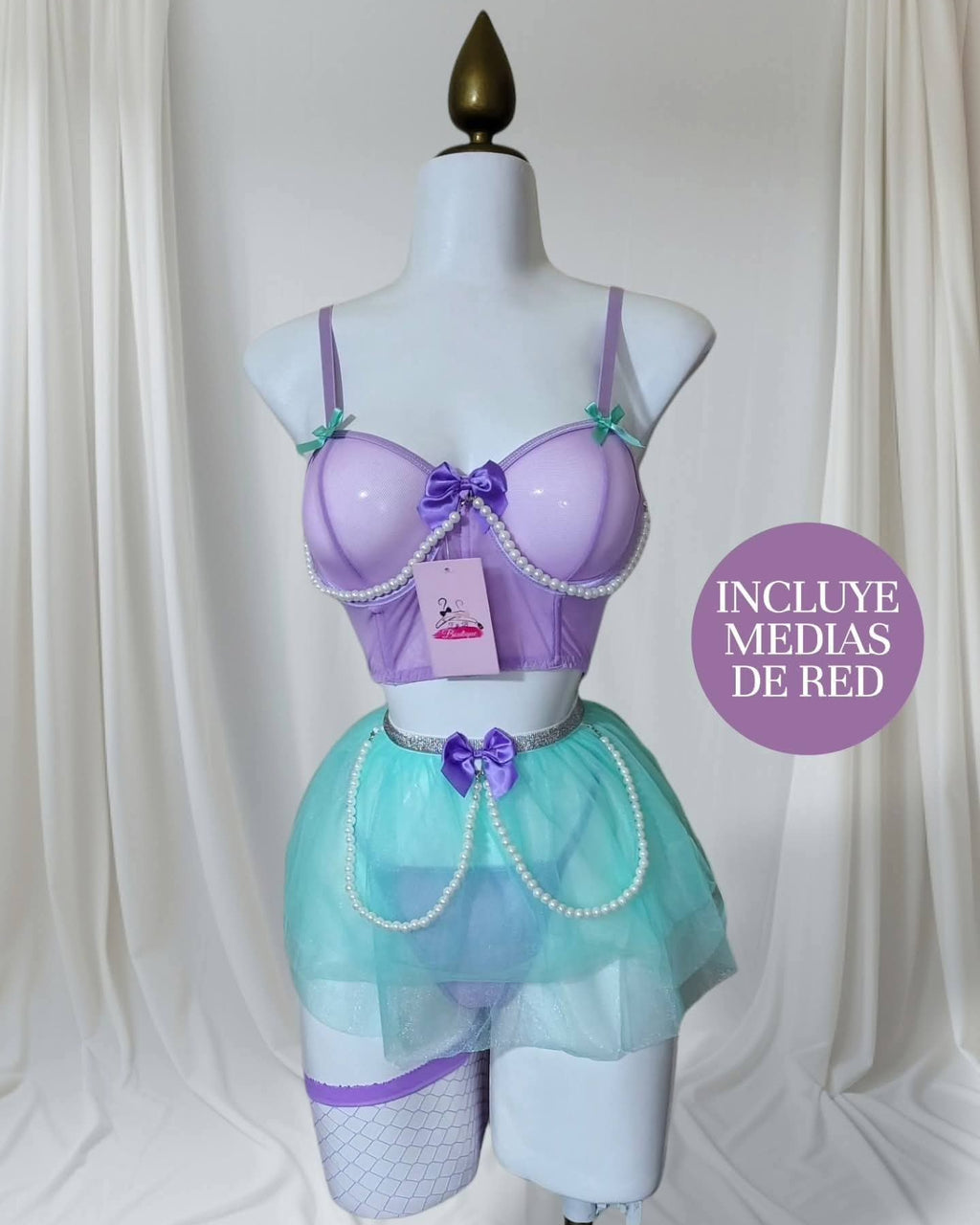 🧜🏻‍♀️💜 Lencería| Set Ariel🧜🏻‍♀️💜