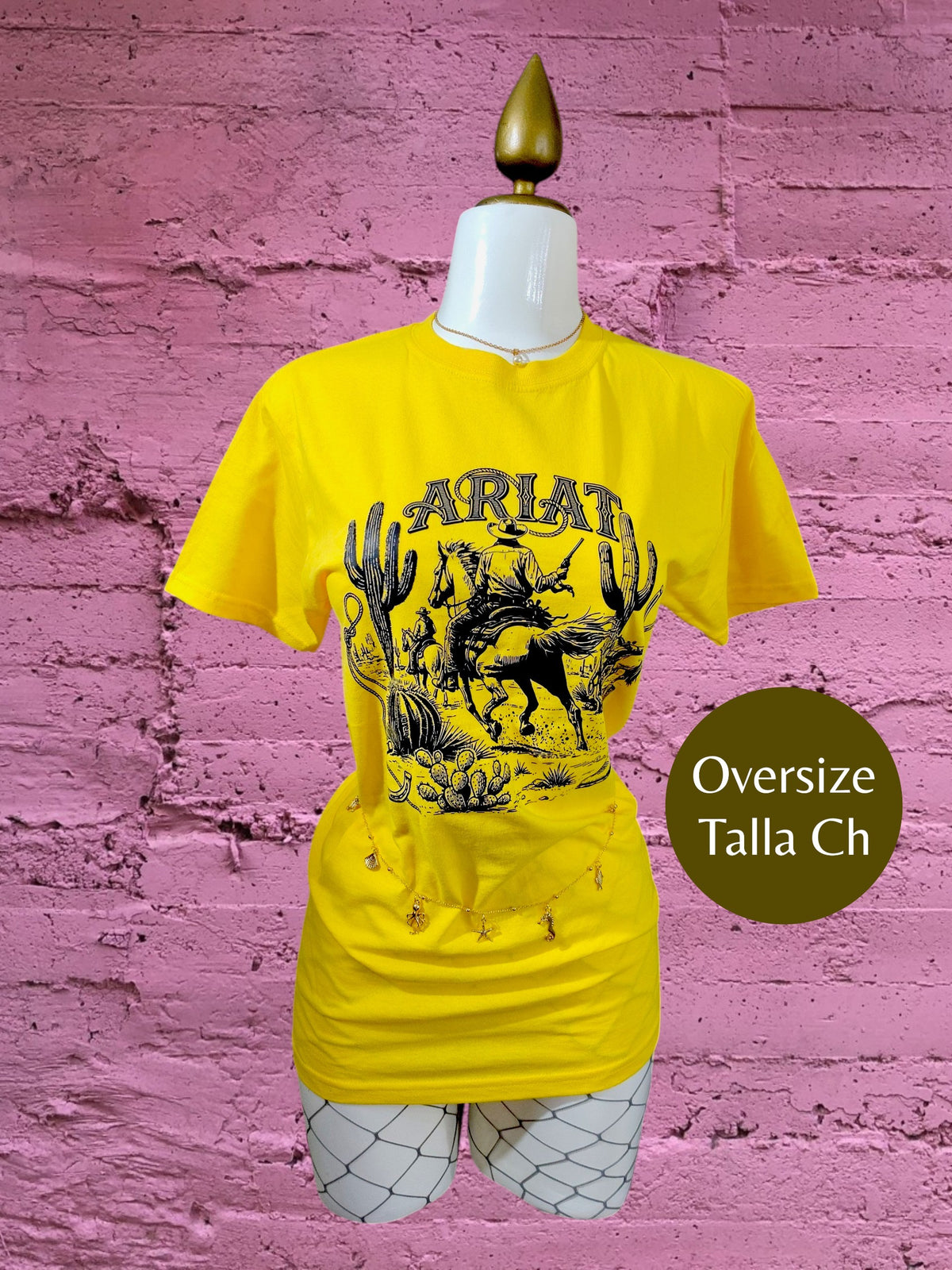 Playera Oversize talla Chica