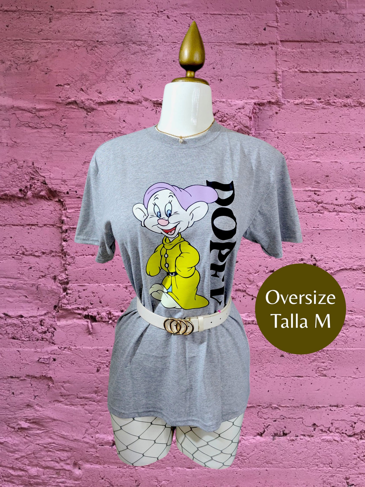 Playera Oversize Talla Mediana
