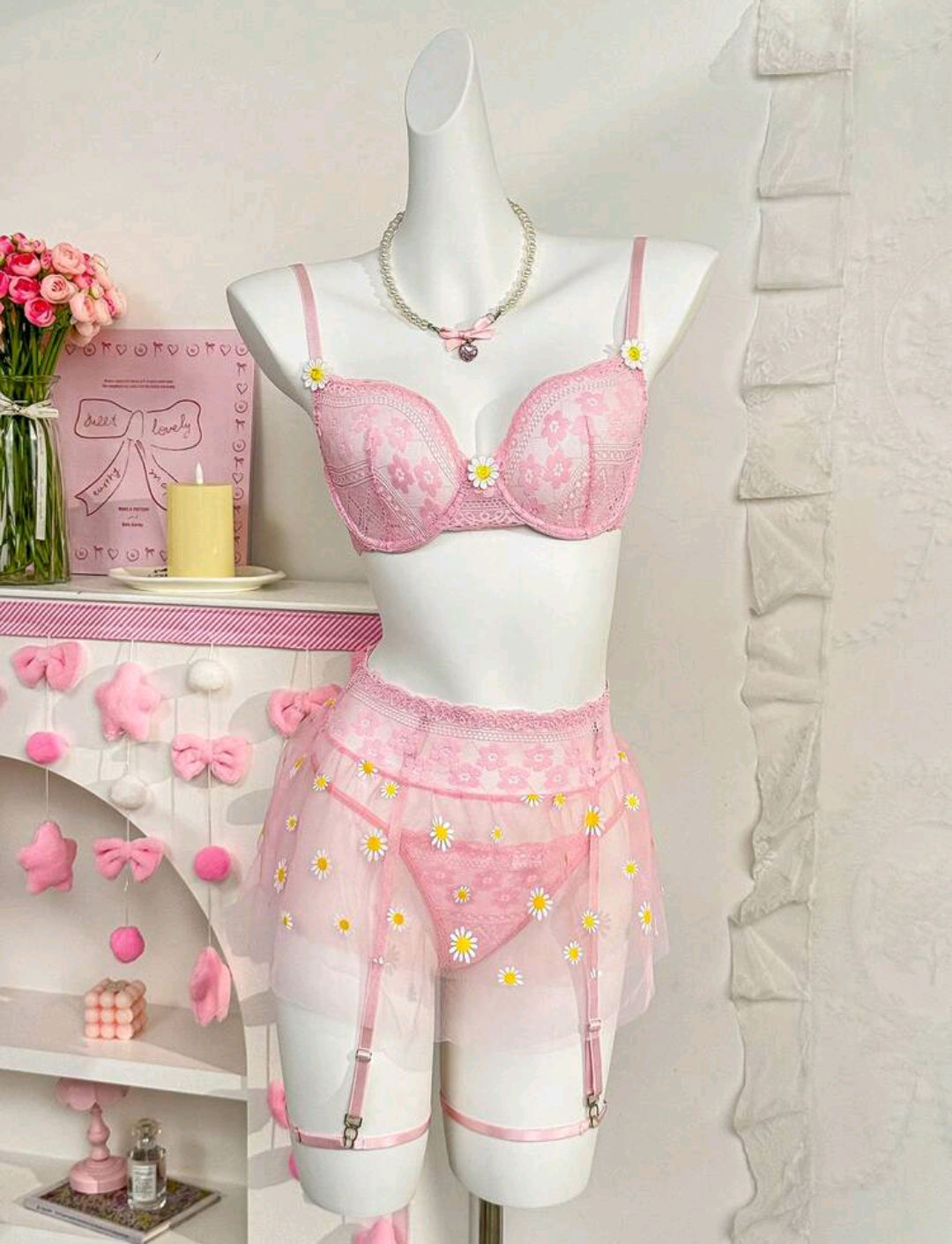 Lencería | Set Margaritas 🌼✨