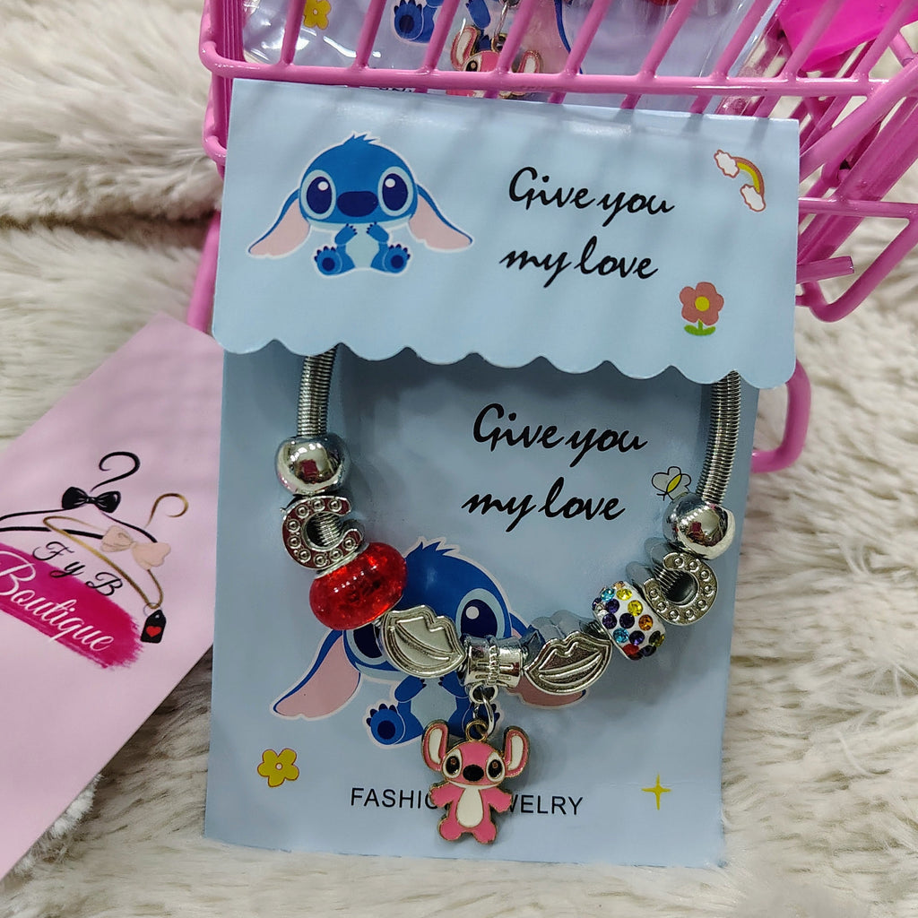 💙✨ Pulsera Charms Stitch 💙✨