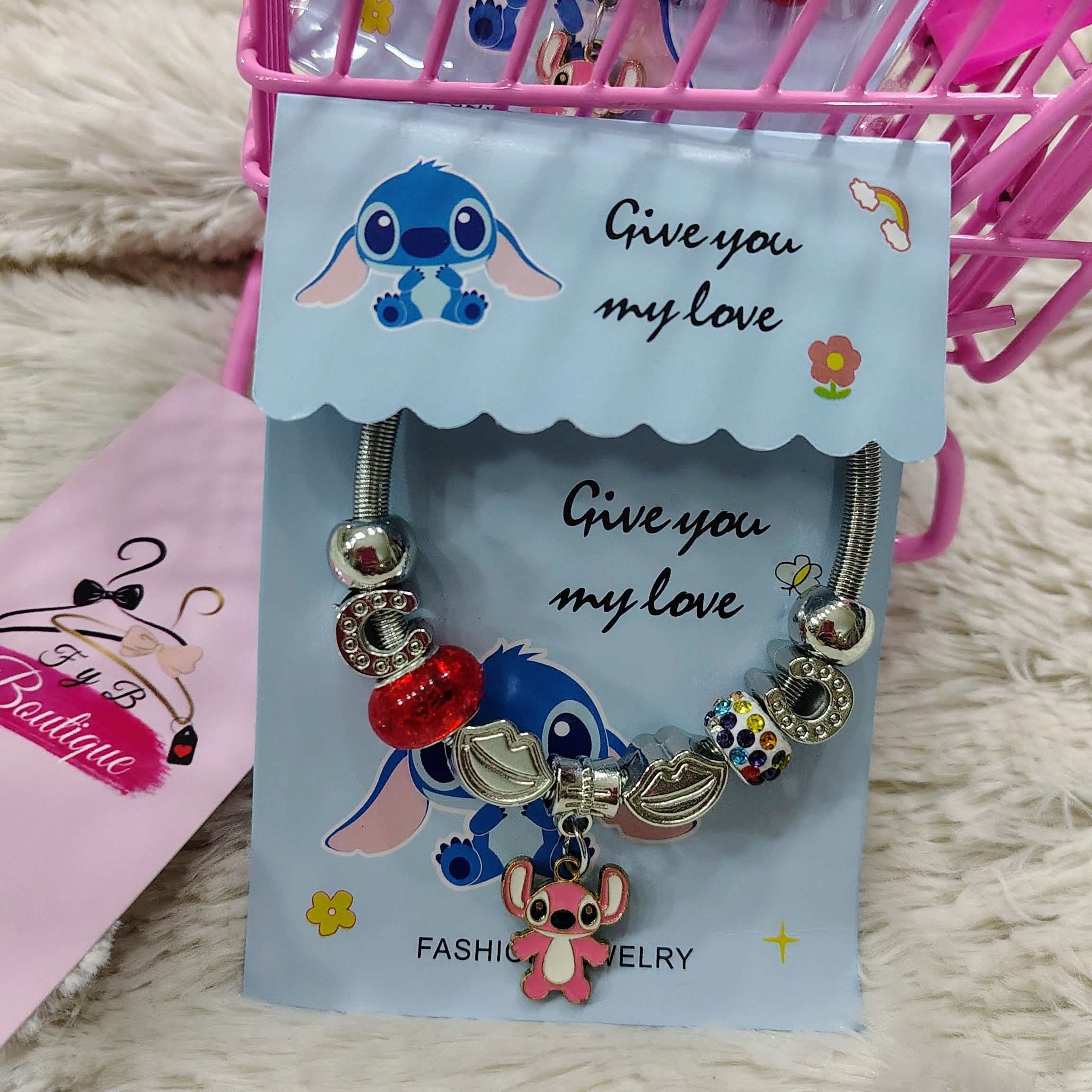 💙✨ Pulsera Charms Stitch 💙✨