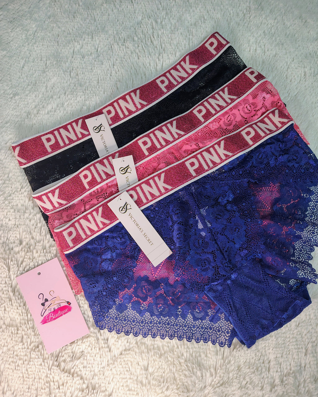 Cachetero PINK de encaje  🐩💖